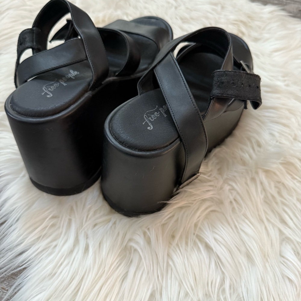 Free People Chelsea Strappy Platform Sandals - Picture 8 of 10